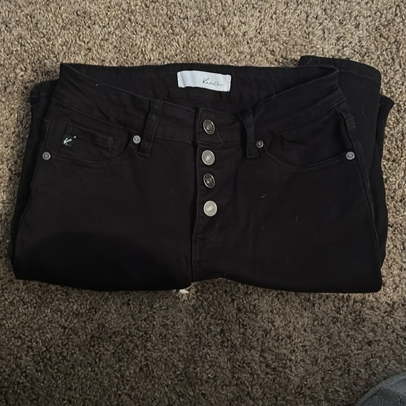 KanCan Denim - Kancan Stylish Black Distressed Jeans